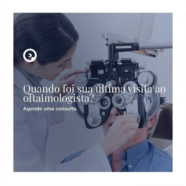 Manter suas consultas oftalmológicas em dia é muito importante, pois além de avaliar a condição atual da sua visão, através dos olhos podemos fazer um diagnóstico inicial ou acompanhamento de diversas doenças no organismo.

Aqui no Instituto de Olhos Eduardo Paulino temos profissionais especializados e prontos para te atender de forma segura e eficaz, prezando por sua saúde e bem-estar. Agende seu check-up preventivo.

Dr. Eduardo Paulino - Médico responsável técnico. 

CRM/SP: 29918
RQE: 31753

#institutodeolhoseduardopaulino #dreduardopaulino #oftalmologistaemsantos #cuidadocomosolhos #oftalmologiahumanizada #visaosaudavel